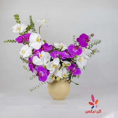 گلدان سفالی ارکیده (شماره 3)
