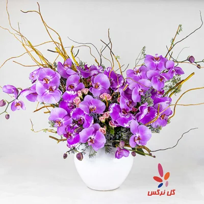 گلدان سرامیکی ارکیده (شماره 2)