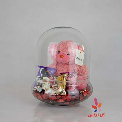 باکس شیشه ای ولنتاین سایز متوسط (شماره 1)