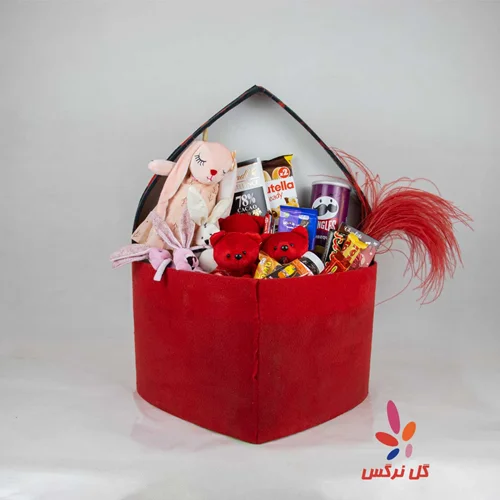 باکس قلبی ولنتاین (سایز: خیلی بزرگ)